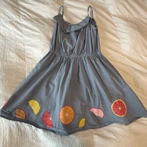 Gymboree Casual Dress with Fruit‎ Accents